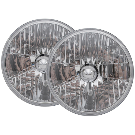 Crystal Halogen Headlamps - RHD - Pair - No Bulbs